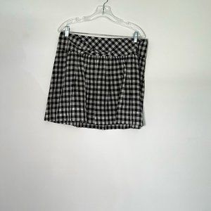 Comptoir des Cotonniers mini Gingham skirt